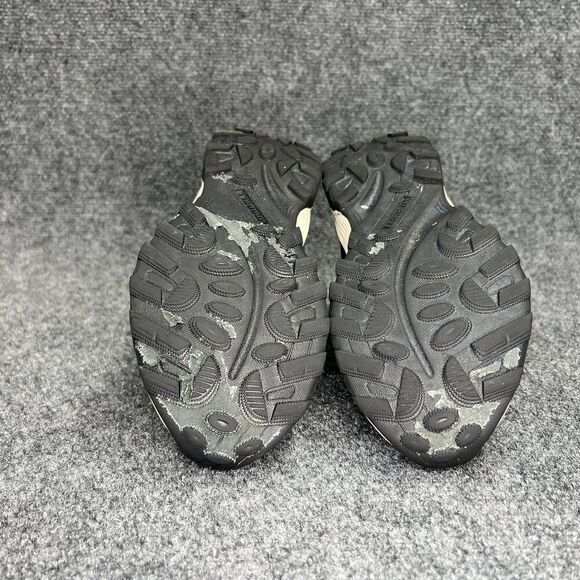 Merrell Moab Speed Mid Shoe Big Kid Size 4 Navy Hi Viz Waterproof Outdoor Hiking - Picture 12 of 13